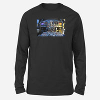Thumbnail for Boeing 737 Cockpit Designed Long-Sleeve T-Shirts