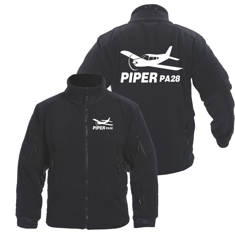 The Piper PA28 Designed Fleece Military Jackets (Customizable)