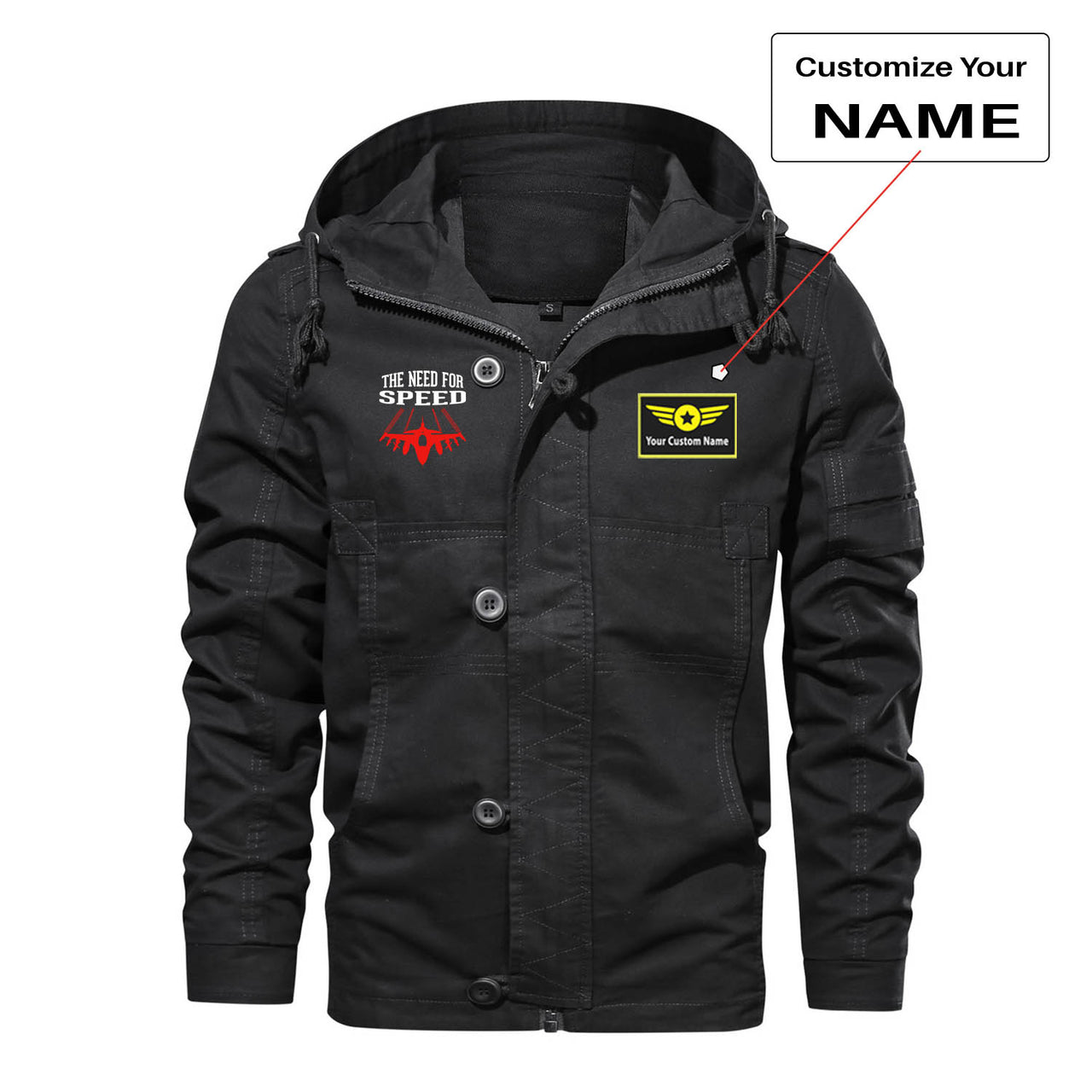 The Need For Speed Designed Cotton Jackets