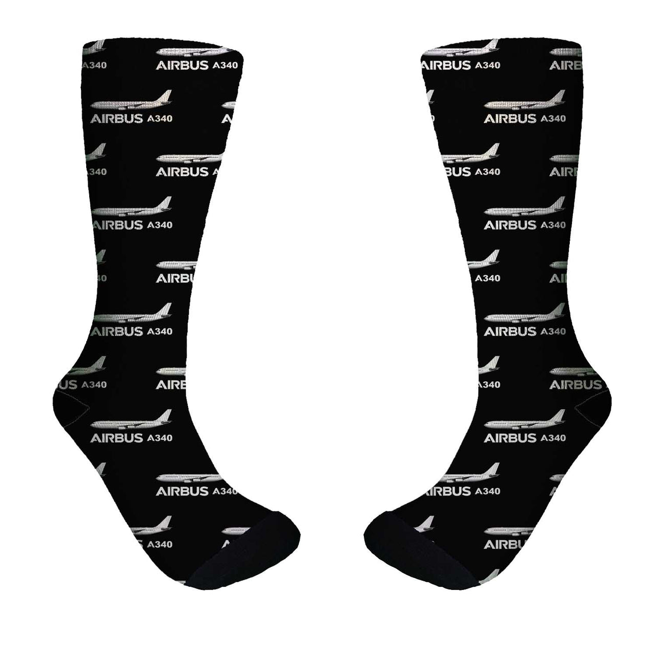 The Airbus A340 Designed Socks