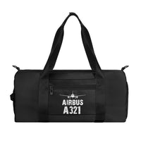 Thumbnail for Airbus A321 & Plane Designed Sports Bag