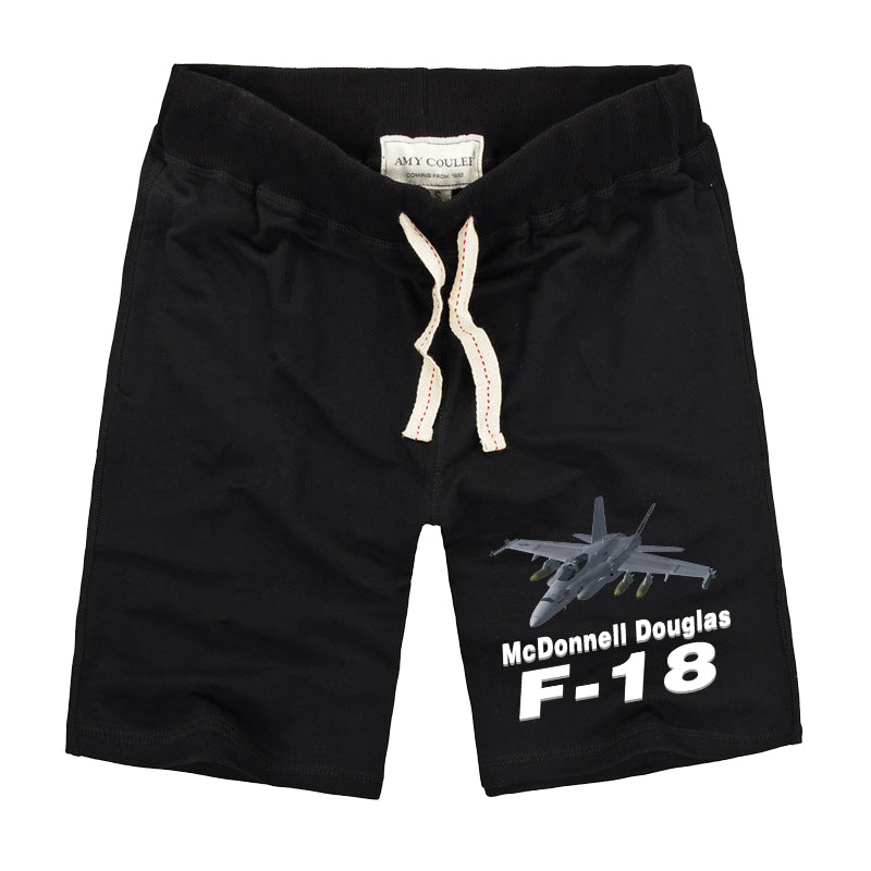 The McDonnell Douglas F18 Designed Cotton Shorts