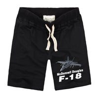 Thumbnail for The McDonnell Douglas F18 Designed Cotton Shorts