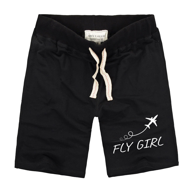 Just Fly It & Fly Girl Designed Cotton Shorts