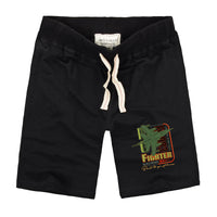 Thumbnail for Fighter Machine Designed Cotton Shorts
