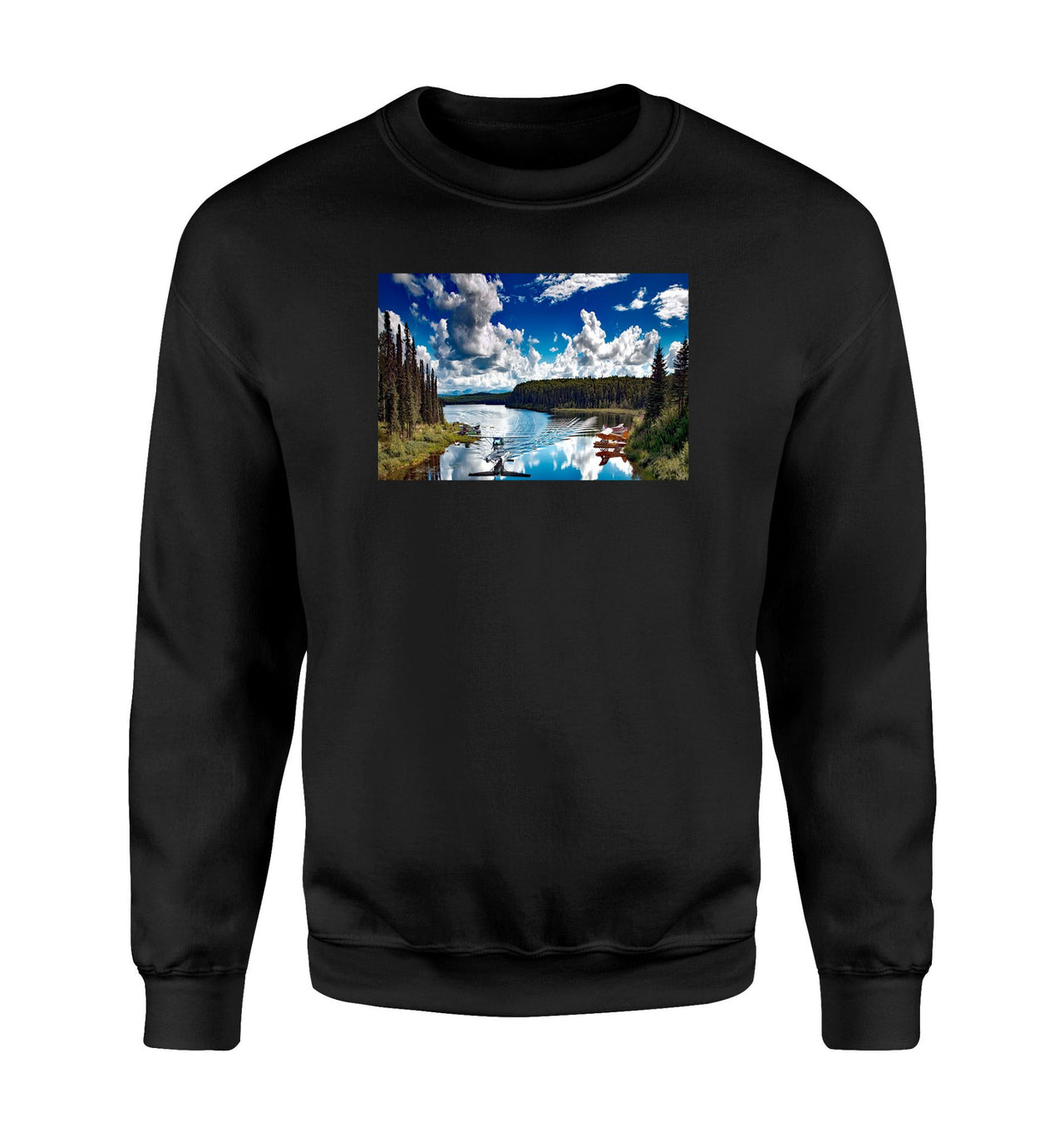 Amazing Scenary & Sea Planes Designed Sweatshirts