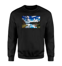 Thumbnail for Amazing Scenary & Sea Planes Designed Sweatshirts