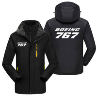 Thumbnail for Boeing 767 & Text Designed Thick Skiing Jackets