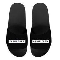 Thumbnail for Cabin Crew Text Designed Sport Slippers