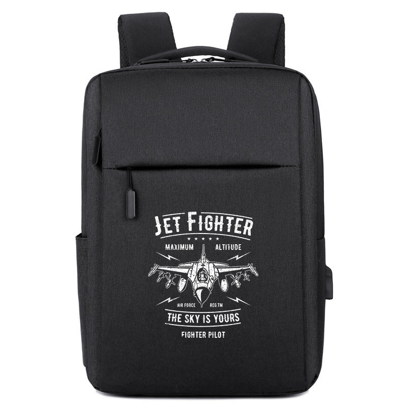 Jet Fighter - The Sky is Yours Designed Super Travel Bags