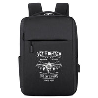 Thumbnail for Jet Fighter - The Sky is Yours Designed Super Travel Bags