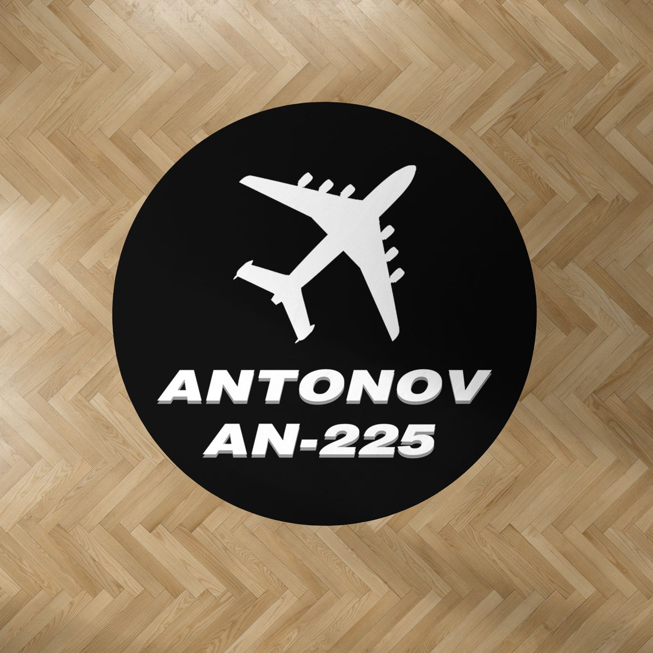 Antonov AN-225 (28) Designed Carpet & Floor Mats (Round)