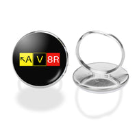 Thumbnail for AV8R aviation ring in stainless steel.