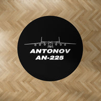 Thumbnail for Antonov AN-225 (26) Designed Carpet & Floor Mats (Round)