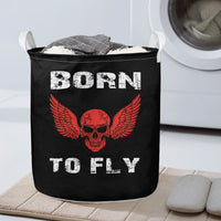 Thumbnail for Born To Fly SKELETON Designed Laundry Baskets