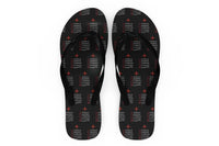 Thumbnail for In Aviation Designed Slippers (Flip Flops)