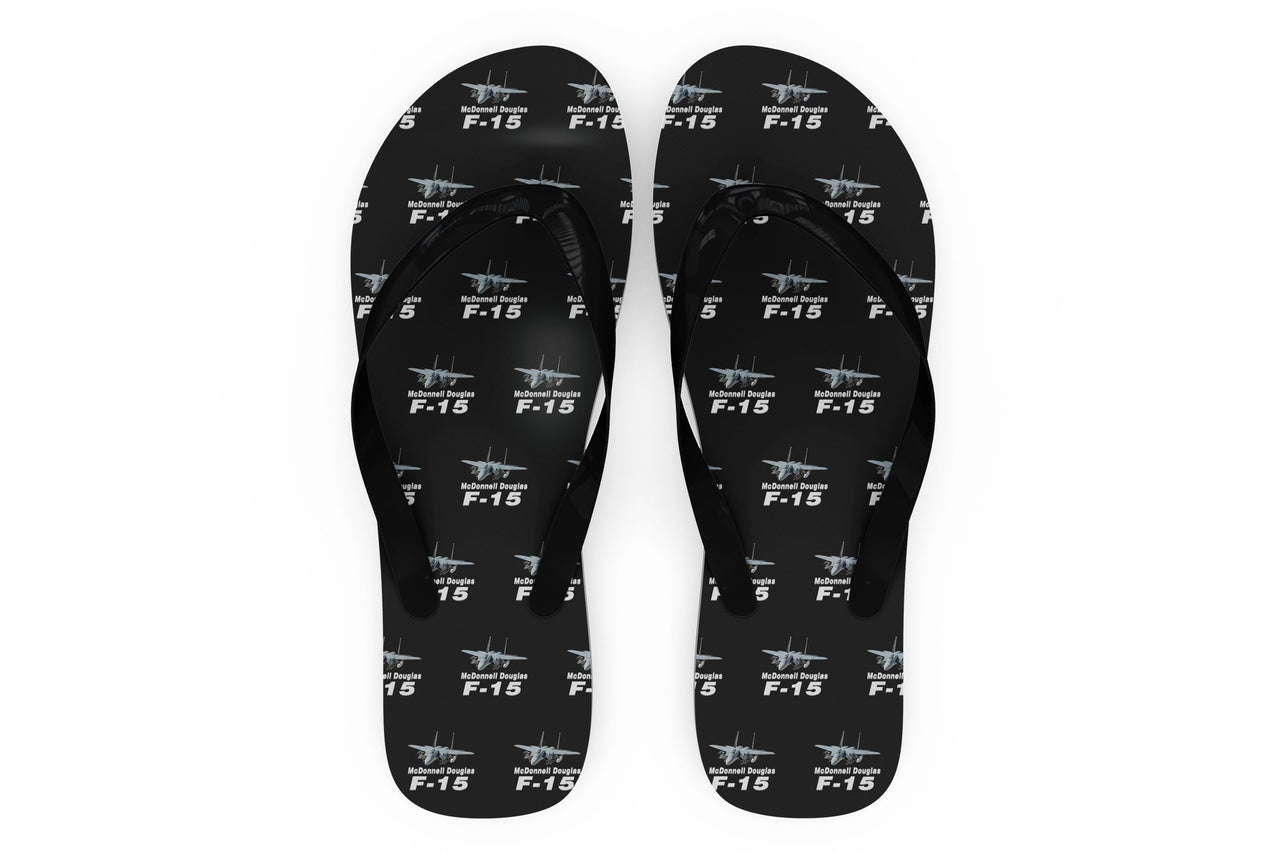 The McDonnell Douglas F15 Designed Slippers (Flip Flops)