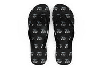 Thumbnail for The McDonnell Douglas F15 Designed Slippers (Flip Flops)
