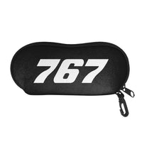 Thumbnail for 767 Flat Text Designed Glasses Bag
