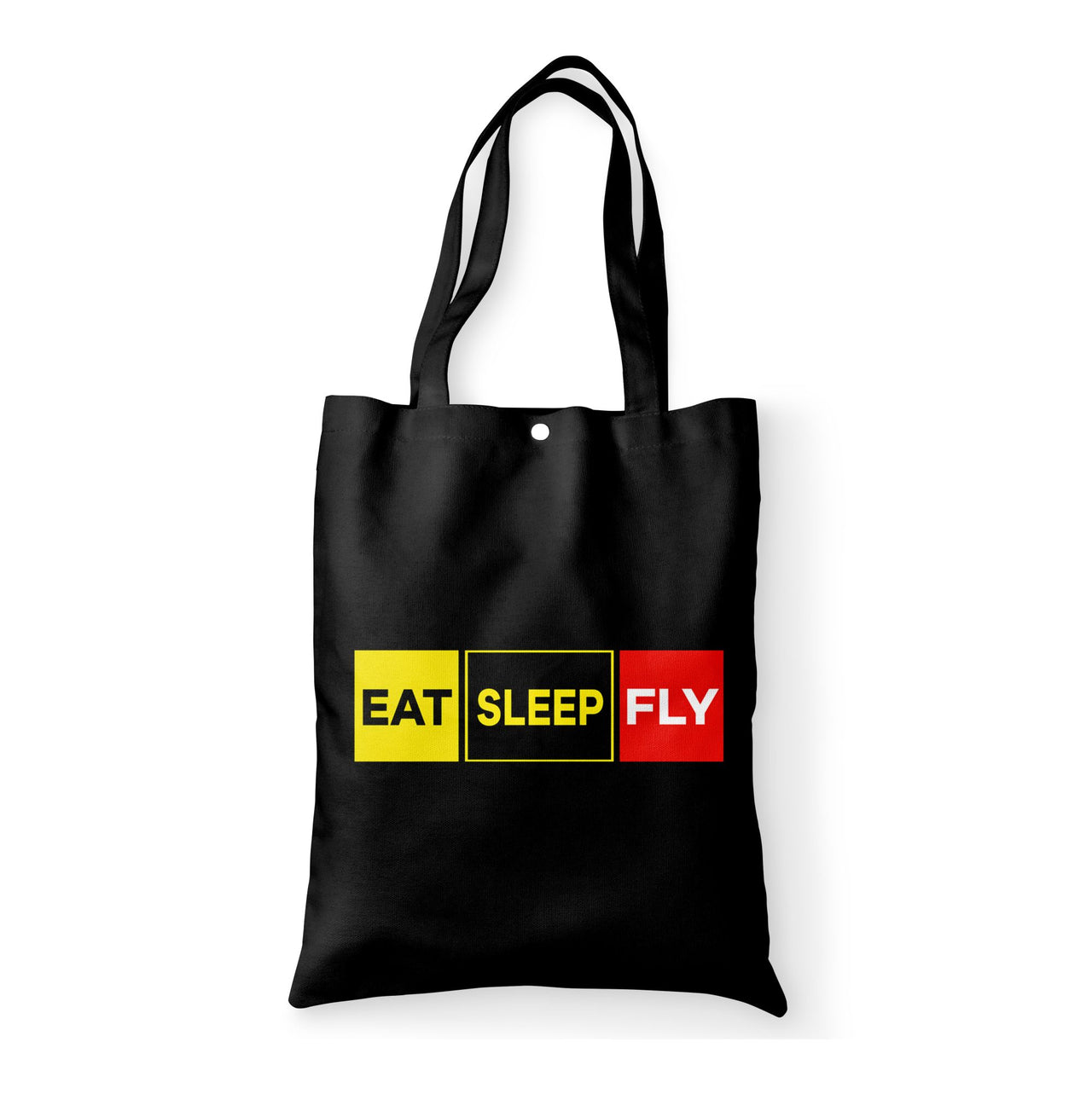Eat Sleep Fly (Colourful) Designed Tote Bags