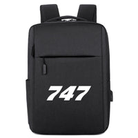 Thumbnail for 747 Flat Text Designed Super Travel Bags
