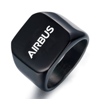 Thumbnail for Airbus & Text Designed Men Rings