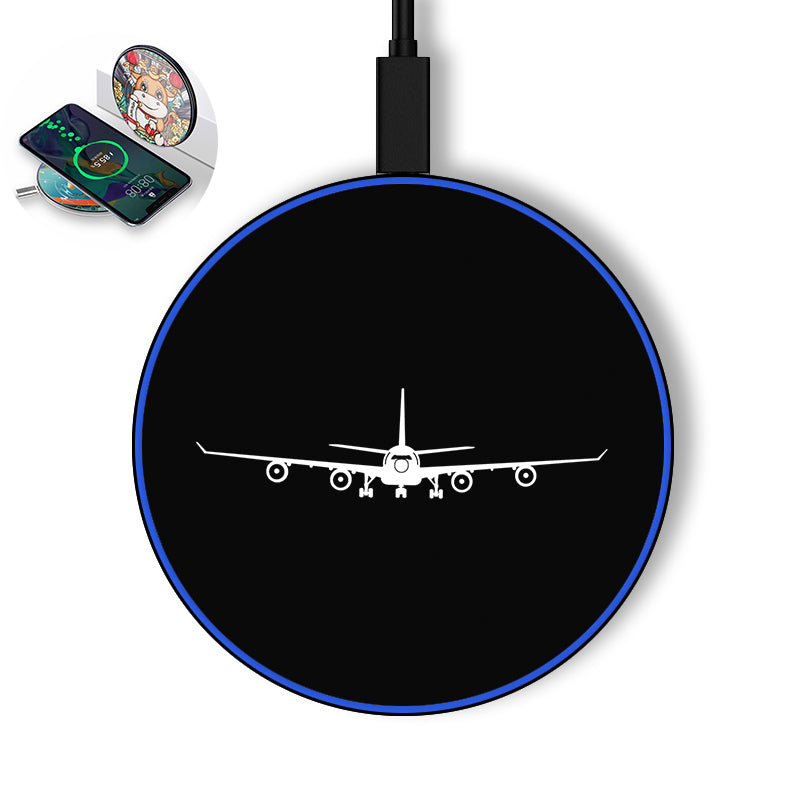 Airbus A340 Silhouette Designed Wireless Chargers