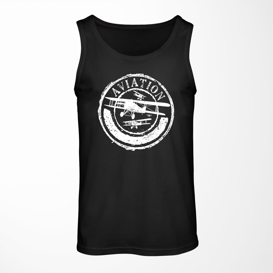 Aviation Lovers Designed Tank Tops