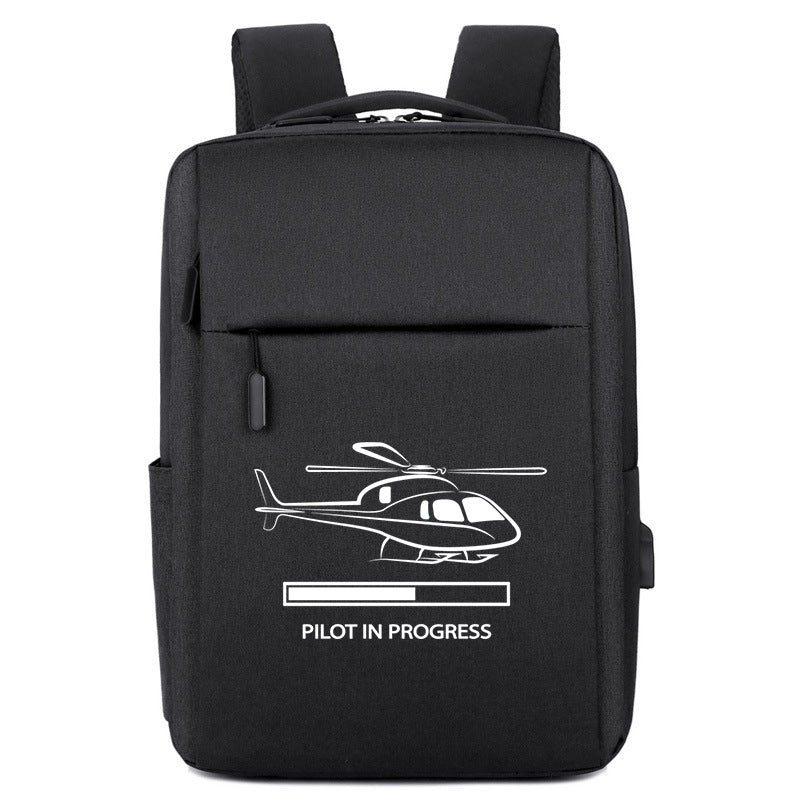 Pilot In Progress (Helicopter) Designed Super Travel Bags
