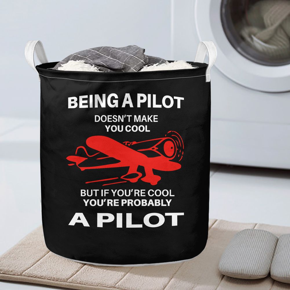 If You're Cool You're Probably a Pilot Designed Laundry Baskets