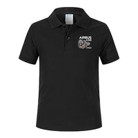 Thumbnail for Airbus A320 & CFM56 Engine Designed Children Polo T-Shirts