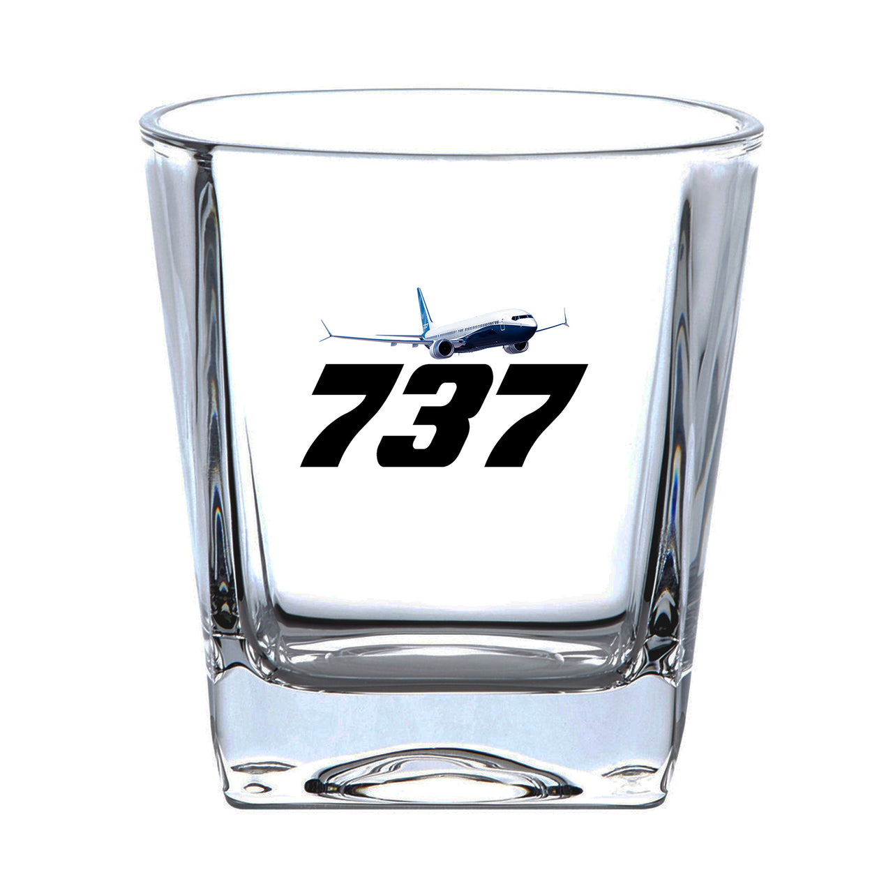 Super Boeing 737-800 Designed Whiskey Glass