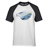 Thumbnail for Antonov 225 takeoff Designed Raglan T-Shirts