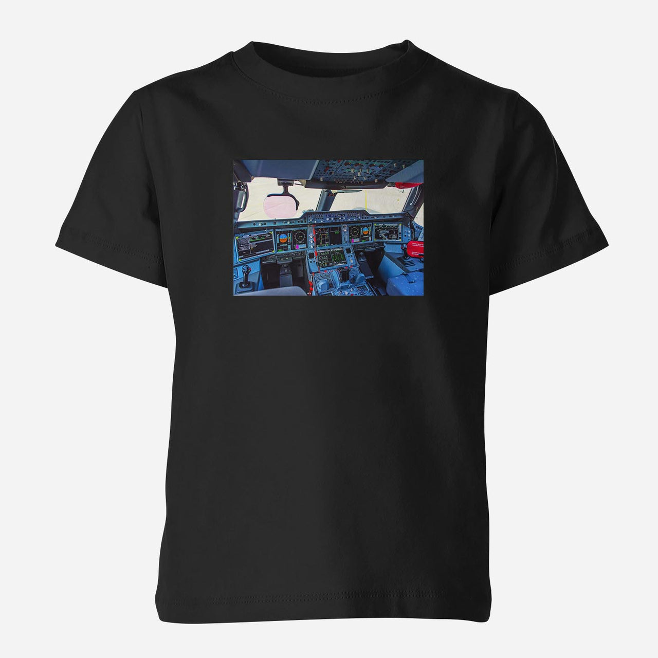 Airbus A350 Cockpit Designed Children T-Shirts