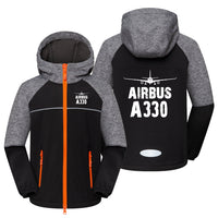 Thumbnail for Airbus A330 & Plane Designed Children Polar Style Jackets