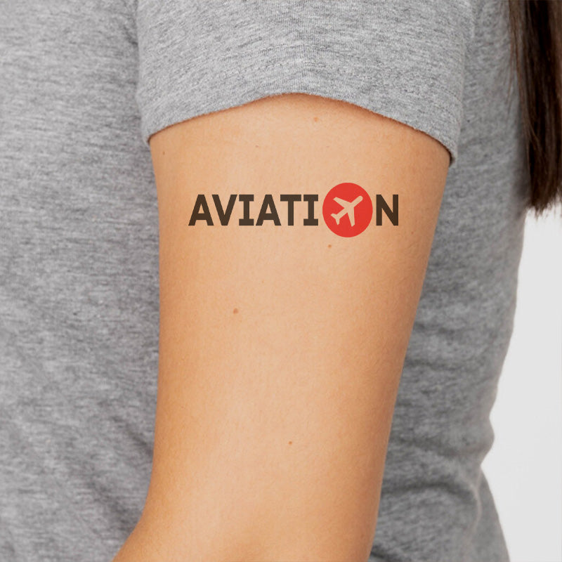 Aviation Designed Tattoes