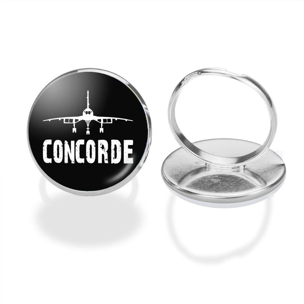 Concorde & Plane Designed Rings