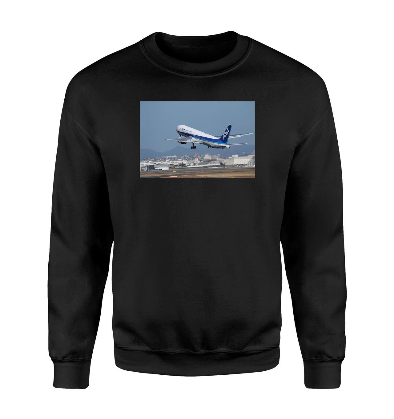 Departing ANA's Boeing 767 Designed Sweatshirts