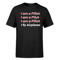 Thumbnail for I Fly Airplanes Designed T-Shirts