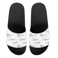 Thumbnail for Super Aircrafts Designed Sport Slippers