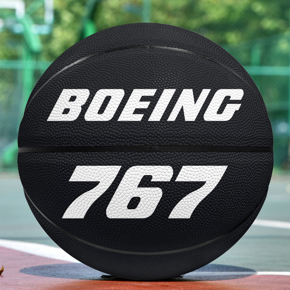 767 Flat Text Designed Basketball