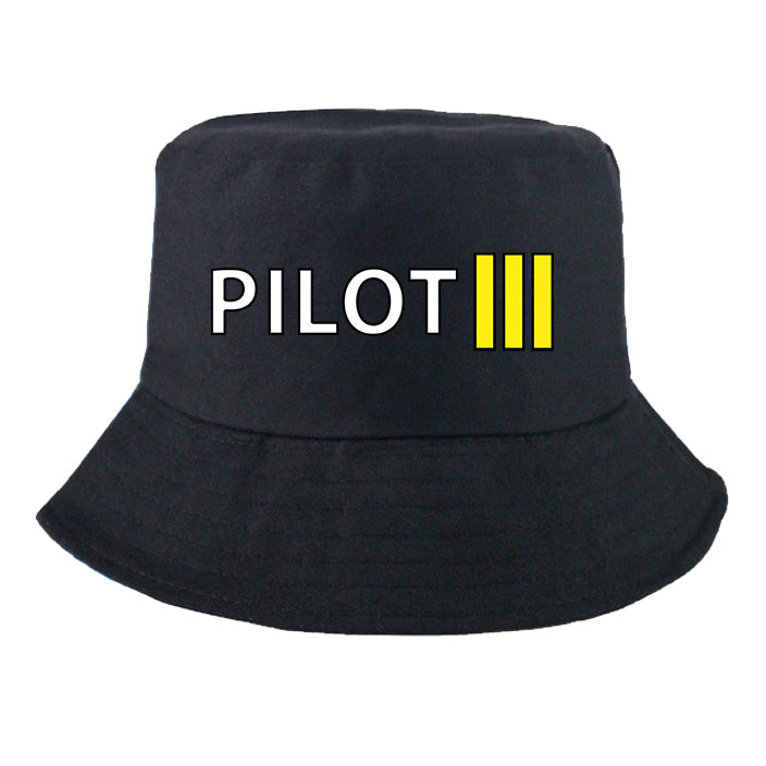 Pilot & Stripes (3 Lines) Designed Summer & Stylish Hats