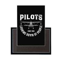 Thumbnail for Pilots Looking Down at People Since 1903 Designed Magnets