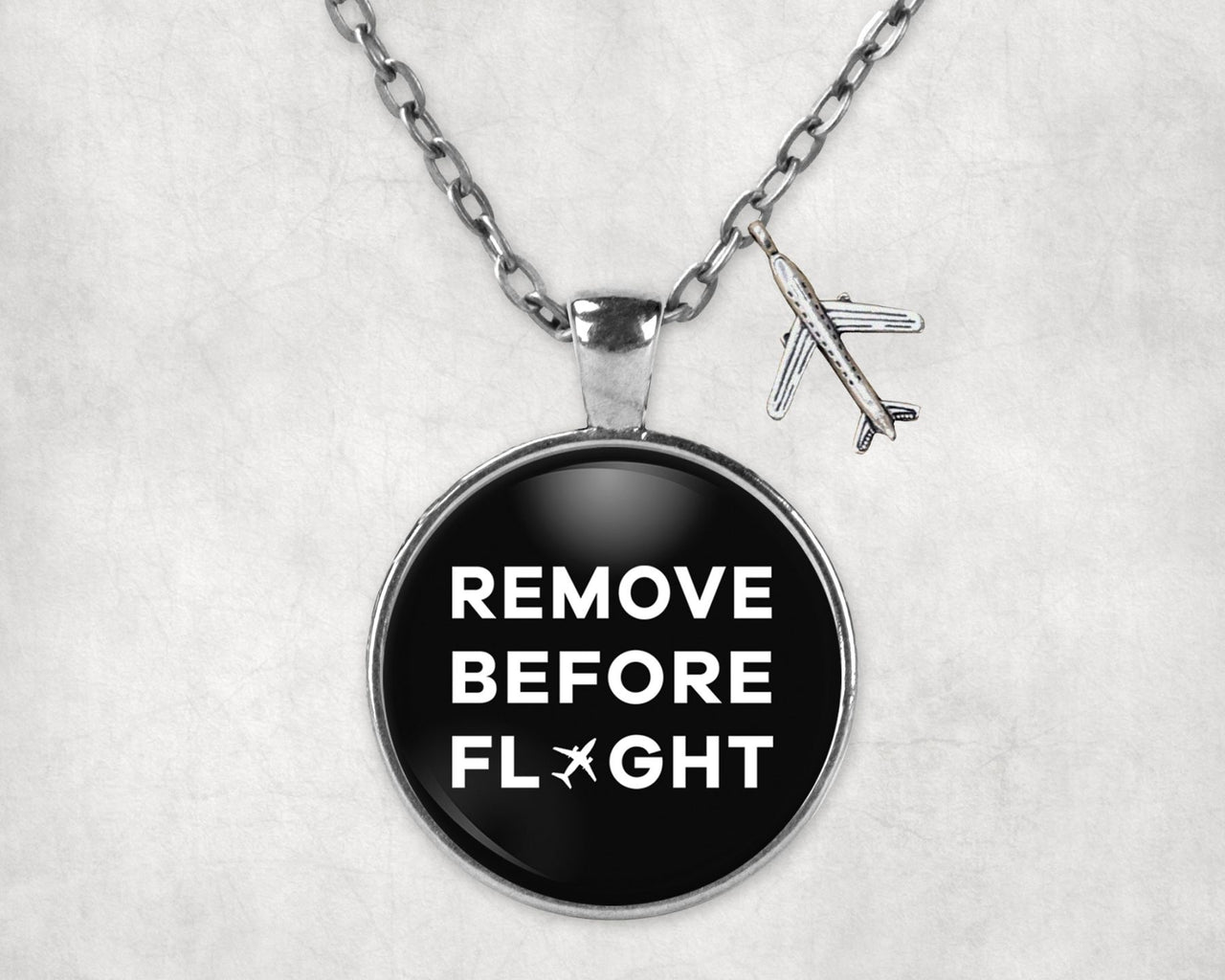 Remove Before Flight Designed Necklaces