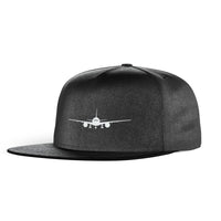 Thumbnail for Boeing 777 Silhouette Designed Snapback Caps & Hats