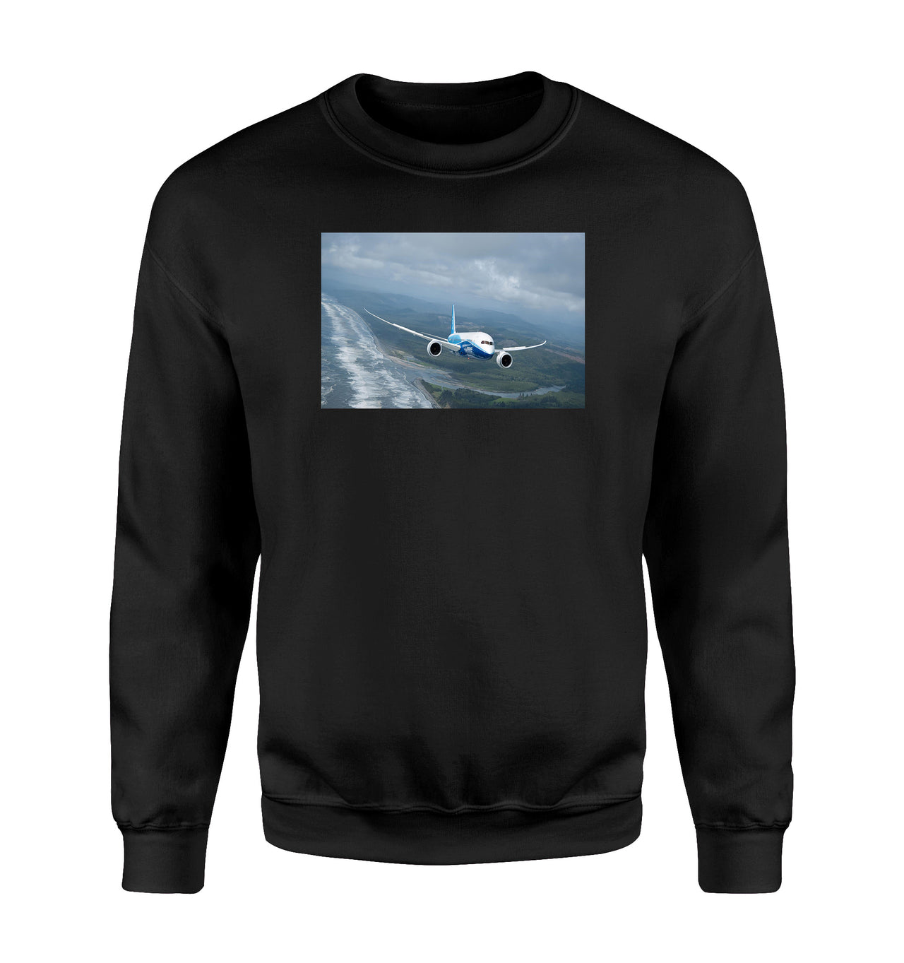 Cruising Boeing 787 Designed Sweatshirts