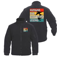 Thumbnail for Husband & Dad & Aircraft Mechanic & Legend Designed Fleece Military Jackets (Customizable)