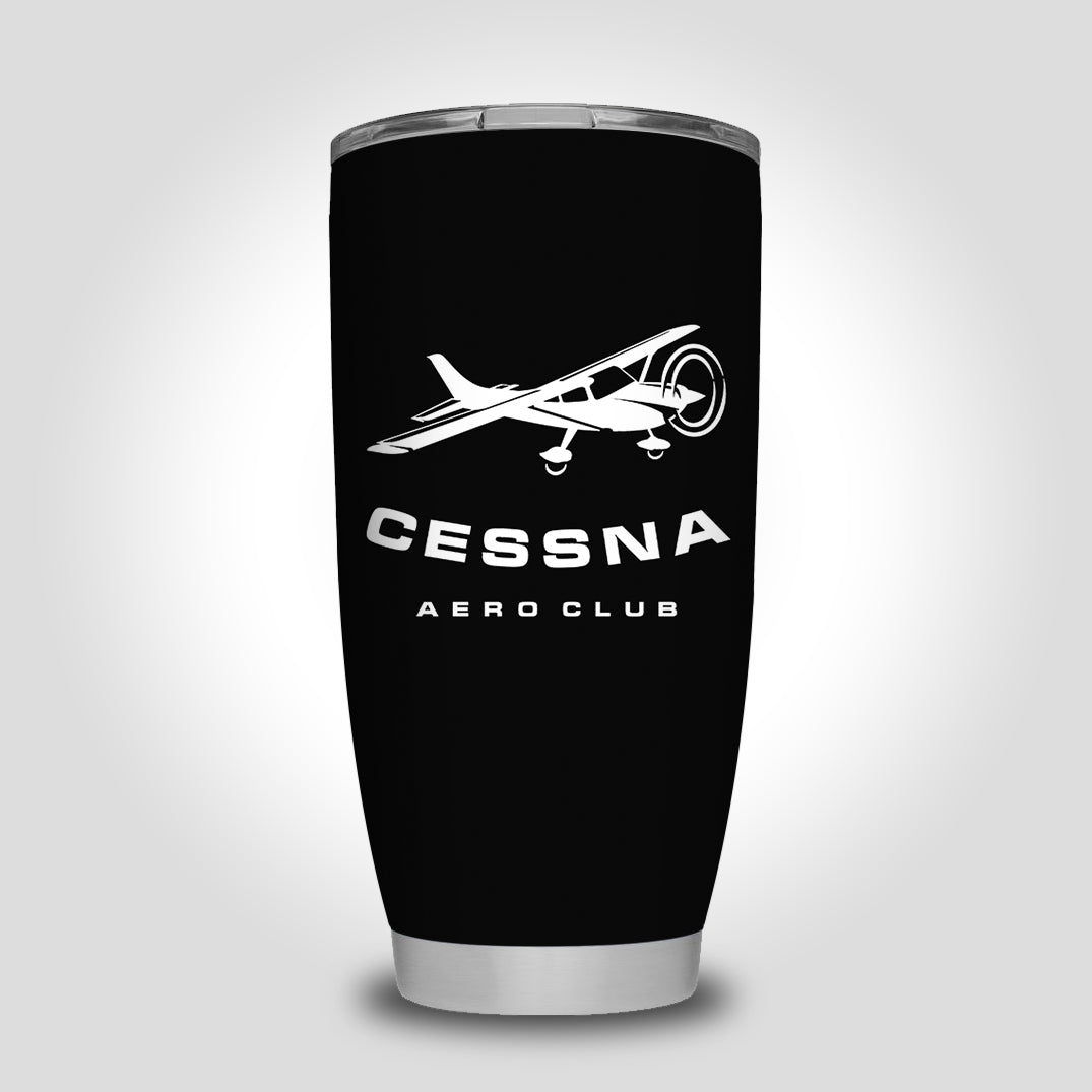 Cessna Aeroclub Designed Tumbler Travel Mugs