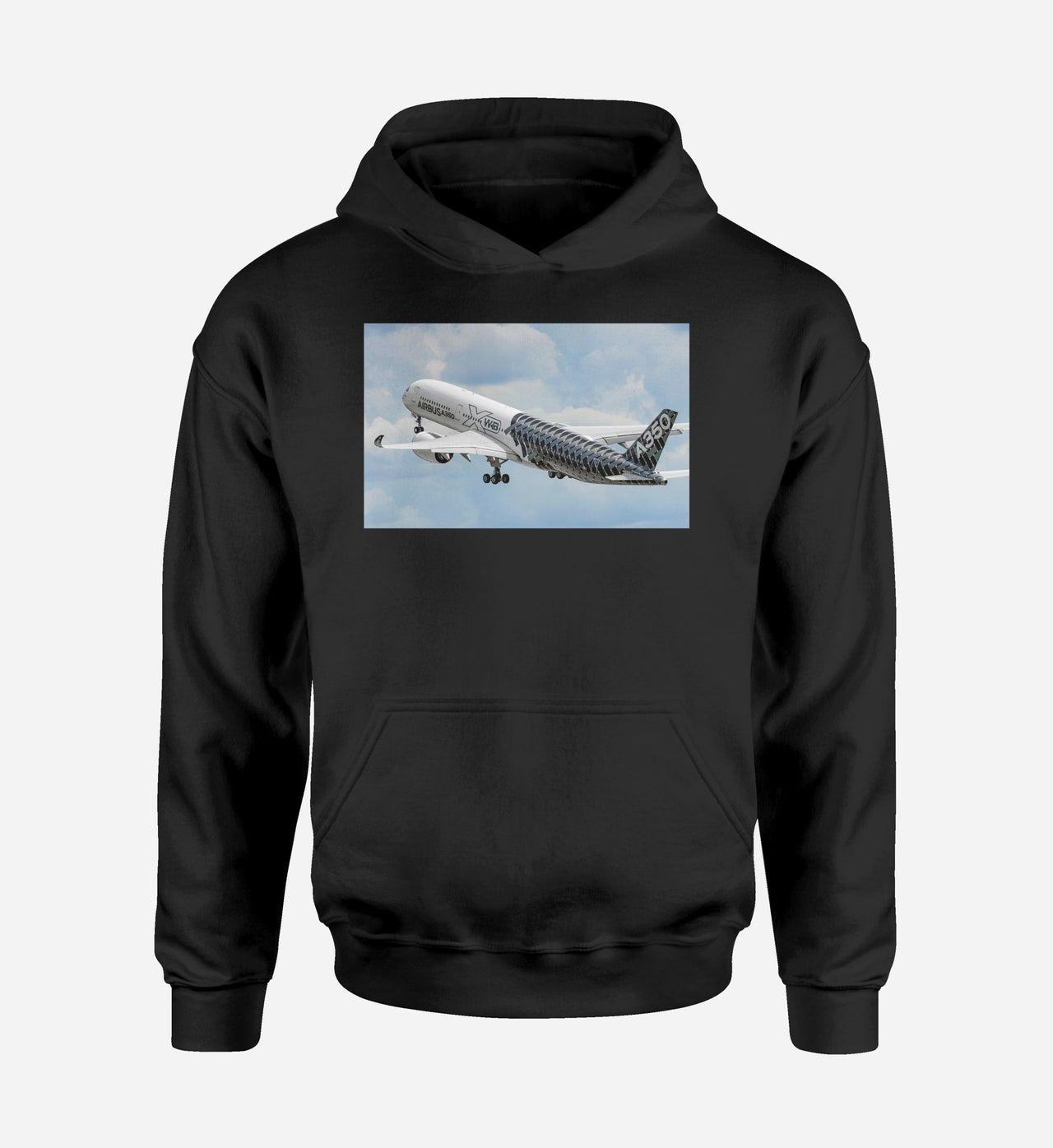Departing Airbus A350 (Original Livery) Designed Hoodies