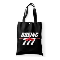 Thumbnail for Amazing Boeing 777 Designed Tote Bags
